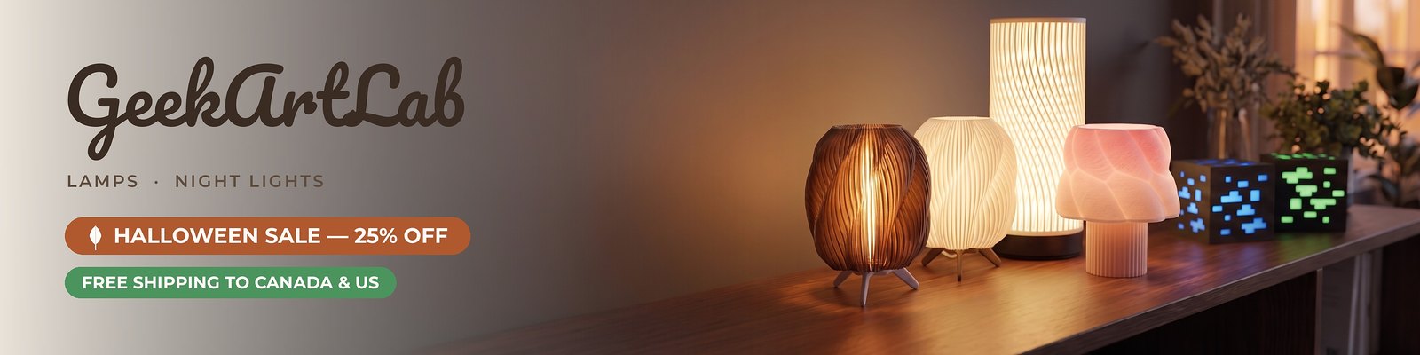 GeekArtLab Lamps & Lights
